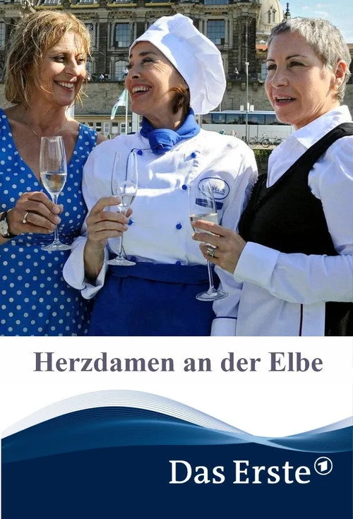 Poster: Herzdamen an der Elbe