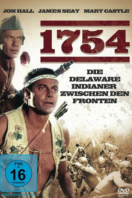 Poster: 1754 - Die Delaware Indianer zwischen den Fronten