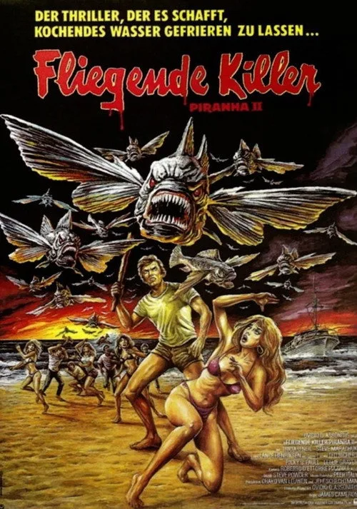 Poster: Piranha II - Fliegende Killer